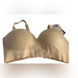 Comfortable Beige Seamless Bra